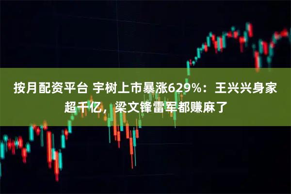 按月配资平台 宇树上市暴涨629%：王兴兴身家超千亿，梁文锋雷军都赚麻了